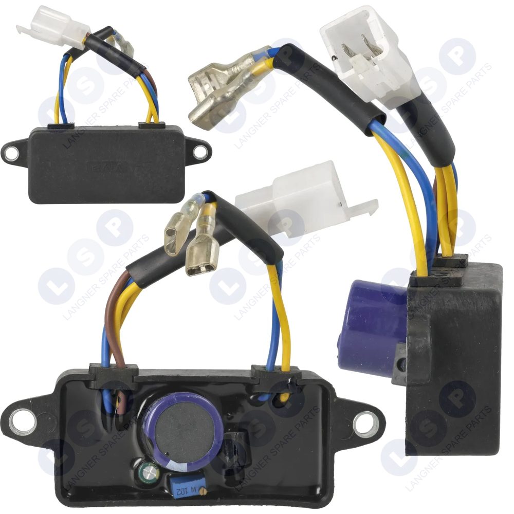 Modul AVR, regulátor napätia, elektrocentrála